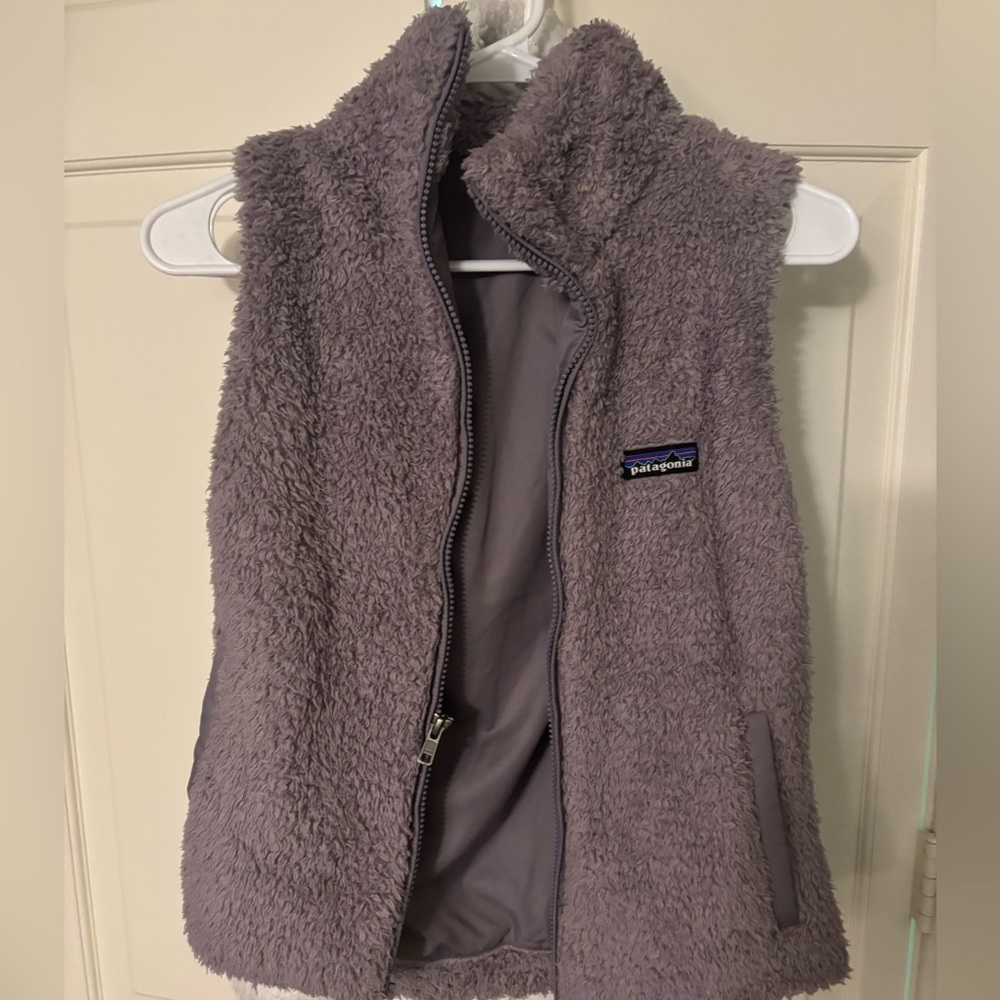 Patagonia Kids Fleece Vest - Gray